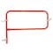 Vestil ORANGE PIPE SAFETY RAILING GATE-P SHAPED 48X36 VDKR-G4-OR - alternate 1